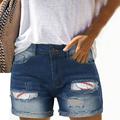 Riforla Women Pants Womens Jeans Shorts Street Trendy Baseball Denim Shorts Women s Jeans Blue S