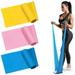 WUSI Resistance Bands Exercise Bands Physical Therapy Bands for Strength Training Yoga Pilates Stretching Stretch Elastic Band with Different Strengths Workout Bands for Home Gym