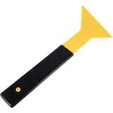 DanceeMangoos Car Squeegee Car Window Film Scrapers Triangle Automotive Film Squeegee Window Tint Application Tools Vehicle Glass Film Scraper for Vehicle Car Auto (Yellow) Window Film Tinting Tool