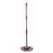 Ploknplq Home Essentials Mop Spin Mop Pole Handle Replacement for Floor Mop 360 No Foot Pedal Version Red Cleaning Supplies