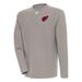 Men's Antigua Oatmeal Arizona Cardinals Flier Bunker Pullover Sweatshirt