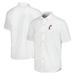 Men's Tommy Bahama White Cincinnati Bearcats Coconut Point Palm Vista IslandZone Camp Button-Up Shirt