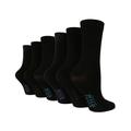 Wildfeet 6 Pair Multipack Womens Bamboo Socks