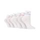 Wildfeet Womens 6 Pairs Ladies Lounge Turn Cuff Socks