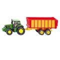 Die-Cast 1:87 John Deere Tractor With Silage Trailer