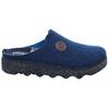 Pantoffel ROHDE "FOGGIA", Damen, Gr. 39, blau (kobaltblau), Filz, klassisch, Schuhe, Hausschuh, Schlappen, Clog, Homeslipper mit Profilsohle