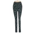 ASOS Leggings: Green Leopard Print Bottoms - Women's Size 6