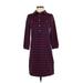 Vineyard Vines Casual Dress: Burgundy Dresses - Women's Size 2X-Small