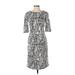 Betsey Johnson Casual Dress: Gray Dresses - Women's Size 4