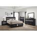 Rosdorf Park Abagael Storage Bedroom Set 5 Pieces in Black | 50.25 H x 83.75 W x 63.5 D in | Wayfair 917FB759CFBB4EBCA8ED65E6A3541EB2