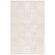 Brown/White 108 x 72 x 0.375 in Indoor Area Rug - Joss & Main Arwen Geometric Hand Tufted Wool/Cotton Area Rug in Light Brown/Ivory | Wayfair