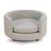 Tucker Murphy Pet™ Dinel High Quality Round Dog Sofa, Cat Couch Polyester in Gray | 13.75 H x 24 W x 24 D in | Wayfair