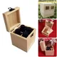 Mini compartiments en bois écologique boîte de rangement en bois massif pour clés de bureau