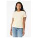 Bella + Canvas 6416 Women's Relaxed Jersey Short-Sleeve T-Shirt in Natural size XL | Triblend 6413, 6400CVC, 6400, BC6413, BC6400CVC, B6400, BC6400