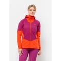 Funktionsjacke JACK WOLFSKIN "ALPSPITZE INS HYBRID W" Gr. M (38/40), pink (new, magenta) Damen Jacken Übergangsjacken