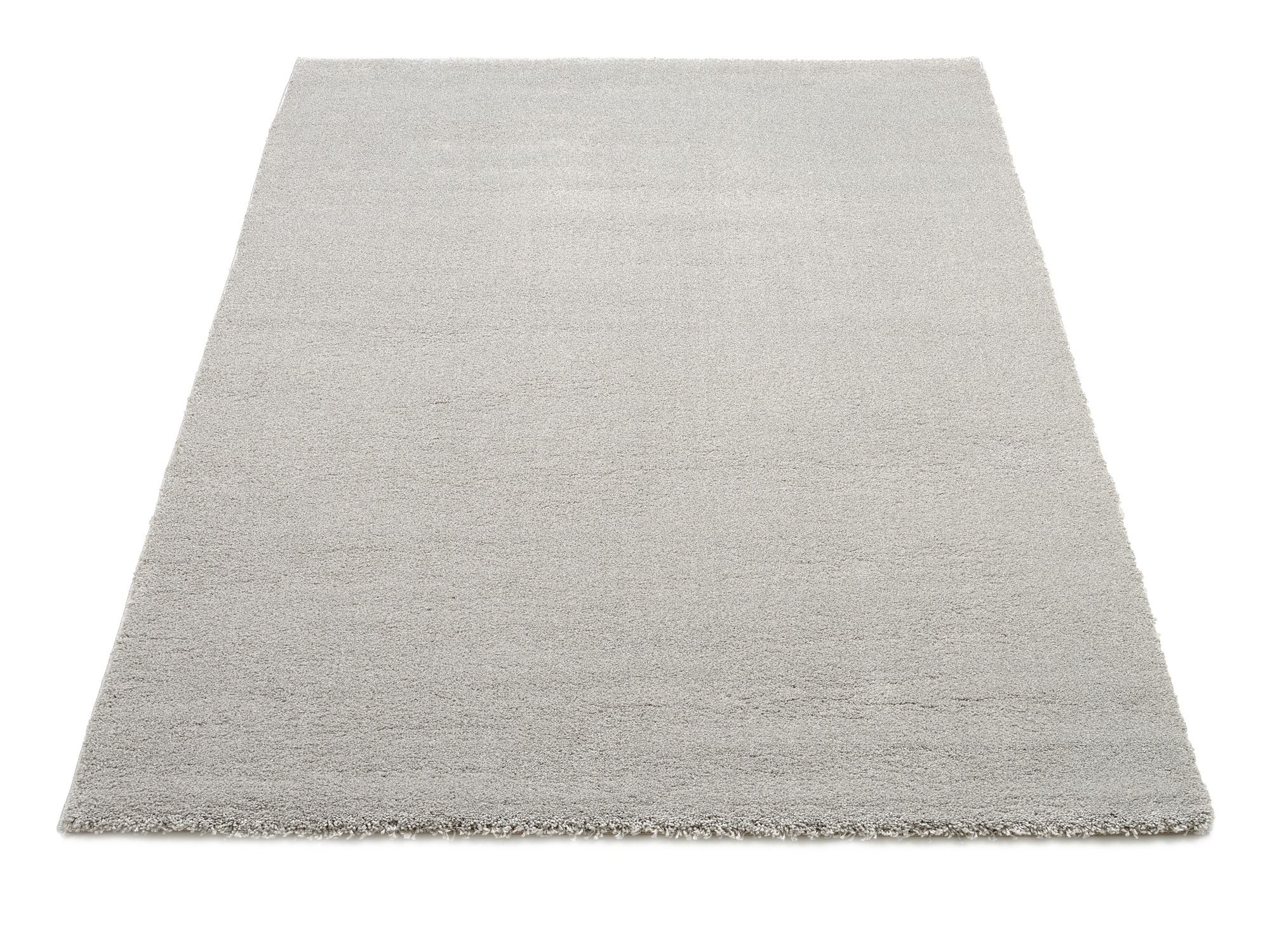 Teppich OCI DIE TEPPICHMARKE "NEW VILLA MELANGE, auch als Läufer", grau, B:65cm H:20mm L:130cm, Polypropylen (PP), Teppiche, dicht maschinell gewebt, strapazierfähig, uni, alle Wohnräume Image