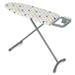 44 x 14 Inch Foldable Ironing Board with Iron Rest Extra Cotton Cover - 43.5" x 14" x 22"-31.5" (W x D x H)