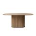 Rye Studio Nicola Mid-Century Modern Pedestal Dining Table