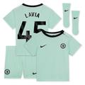 Chelsea Stadion Ausweichdress 2023-24 - Kleinkinder mit Aufdruck Lavia 45