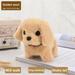 Kawaii Dog Plush Toy Can Walk Bark Nod Simulation Plush Electric Puppy Without Battery Kids Toys Electric Puppy Can Wag Tail