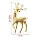 1~10PCS Artificial Simulation Christmas Sika Deer Reindeer Fairy Tale Garden Prop Animal Statue Home Elk Shop Display Decoration