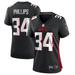 Women's Nike Clark Phillips III Black Atlanta Falcons Team Game Jersey