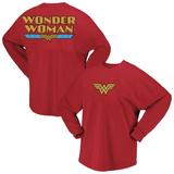 Women's Red Wonder Woman Original Long Sleeve T-Shirt