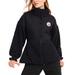 Women's DKNY Sport Black Pittsburgh Steelers Drew Mixed Media Full-Zip Jacket