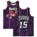 Vince Carter Toronto Raptors Autographed Purple Marble Mitchell & Ness 1998-99 Swingman Jersey