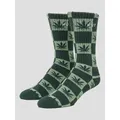 HUF Checkered Plantlife Socks pine