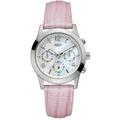 Guess Women's Watch Pink Leather Strap W11148L1