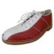 Ikon Men`s Marriot Bowling Shoe (8, red/White/Blue)