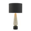 dar lighting ONO4255 Onora Table Lamp White and Black with Shade
