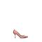 PHIL MELVIS Decollete donna rosa in pelle