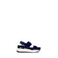 RUCOLINE Sneaker donna blu/nera in pelle