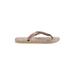 Havaianas Flip Flops: Tan Shoes - Women's Size 10