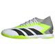 adidas Unisex Predator Accuracy.3 Boots Fußballschuhe (Indoor), FTWR White/core Black/Lucid Lemon, 46 EU