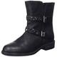 Geox Women's D Catria F Ankle Boots, Black, 5 UK