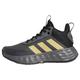 adidas Ownthegame 2.0 Sneaker, Grey Five/Matte Gold/core Black, 10 UK Child