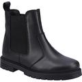 Hush Puppies Girl's Laura Junior Chelsea Boot, Black, 12 UK Child Narrow