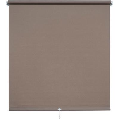 Springrollo LIEDECO "Uni" Gr. 2, braun (coffee, bitte auswählen), B:222cm H:180cm, Kunststoff, Metall, Polyester, Rollos, Rollowelle 36 mm, starke Feder Image