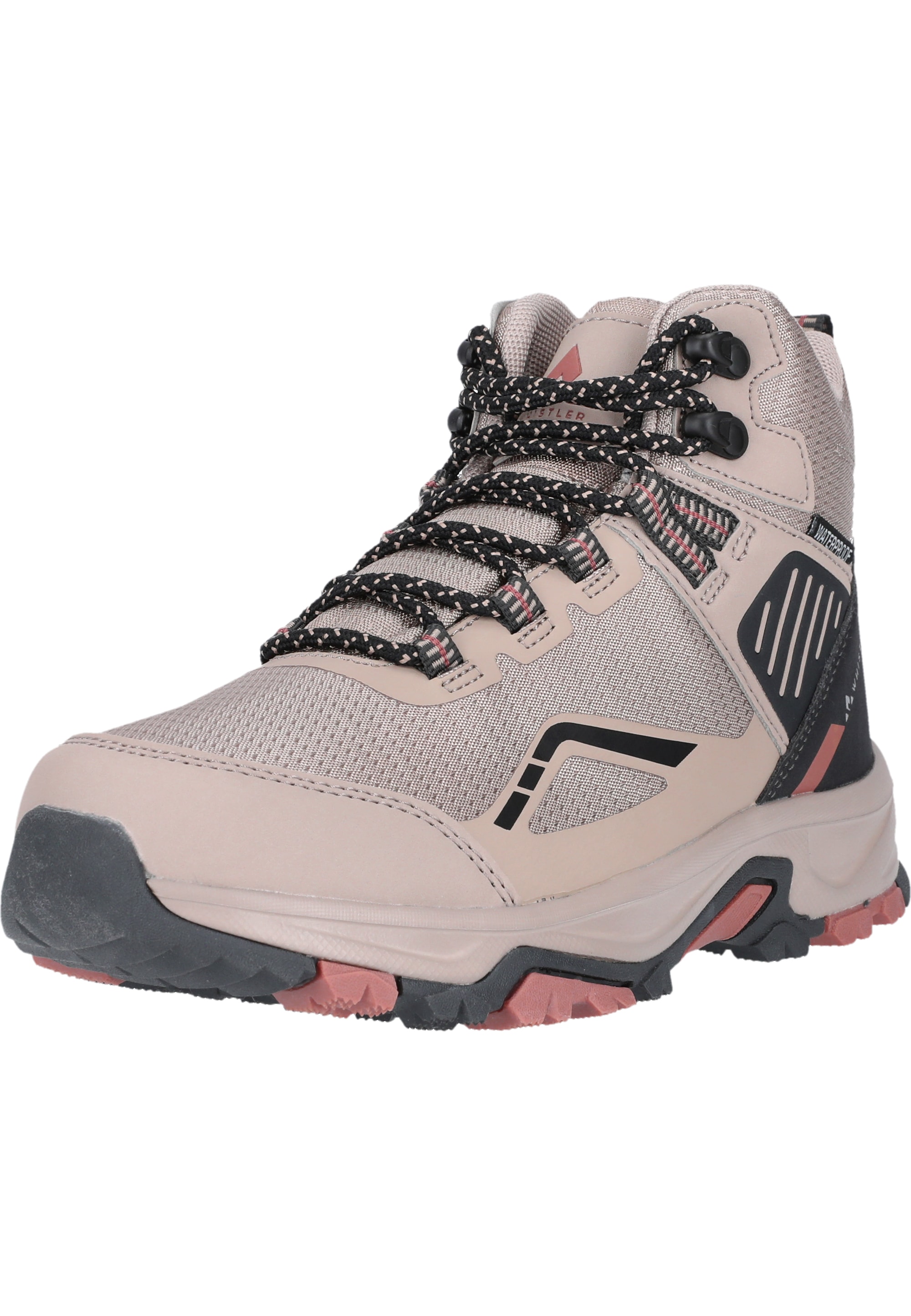 Stiefel WHISTLER "Farburnt", Damen, Gr. 41, grau, Kunstfaser, Polyurethane, Schuhe Stiefel, in wasserdichter Qualität