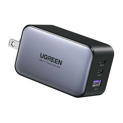 UGREEN Nexode 65W GaN II 3-Port USB Wall Charger (Gray) 10334