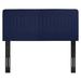 Modway Milenna Headboard Upholstered/Polyester in Blue/Brown | 54 H x 41.5 W x 2 D in | Wayfair 889654988519