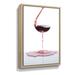 Latitude Run® Red Wine Graphic Art on Canvas in Red/White | 18" H x 12" W x 2" D | Wayfair C4A21BE6C1C7463996091C084AD9B68C