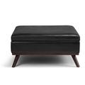 Wade Logan® Aramie 36" Square Storage Ottoman | Wayfair 597A226FD6EB4D518449965ED359590A