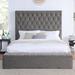 Wade Logan® Bewe Upholstered Storage Platform Bed Polyester | 59.5 H x 79.75 W x 102 D in | Wayfair EC57659B10DE4C1BB6B7C3E378E113C0
