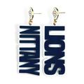 Brianna Cannon Penn State Nittany Lions Large Word Earrings
