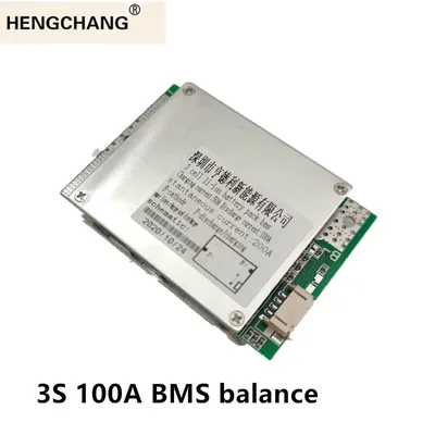 HENGCHANG – batterie Li-Ion 3S 100a Bms 11.1V 12.6V accessoires PCB symétriques pour alimentation