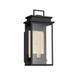 Allure Design Lane Ceres 20 Inch Tall 2 Light LED Outdoor Wall Light - 29604BK-AB